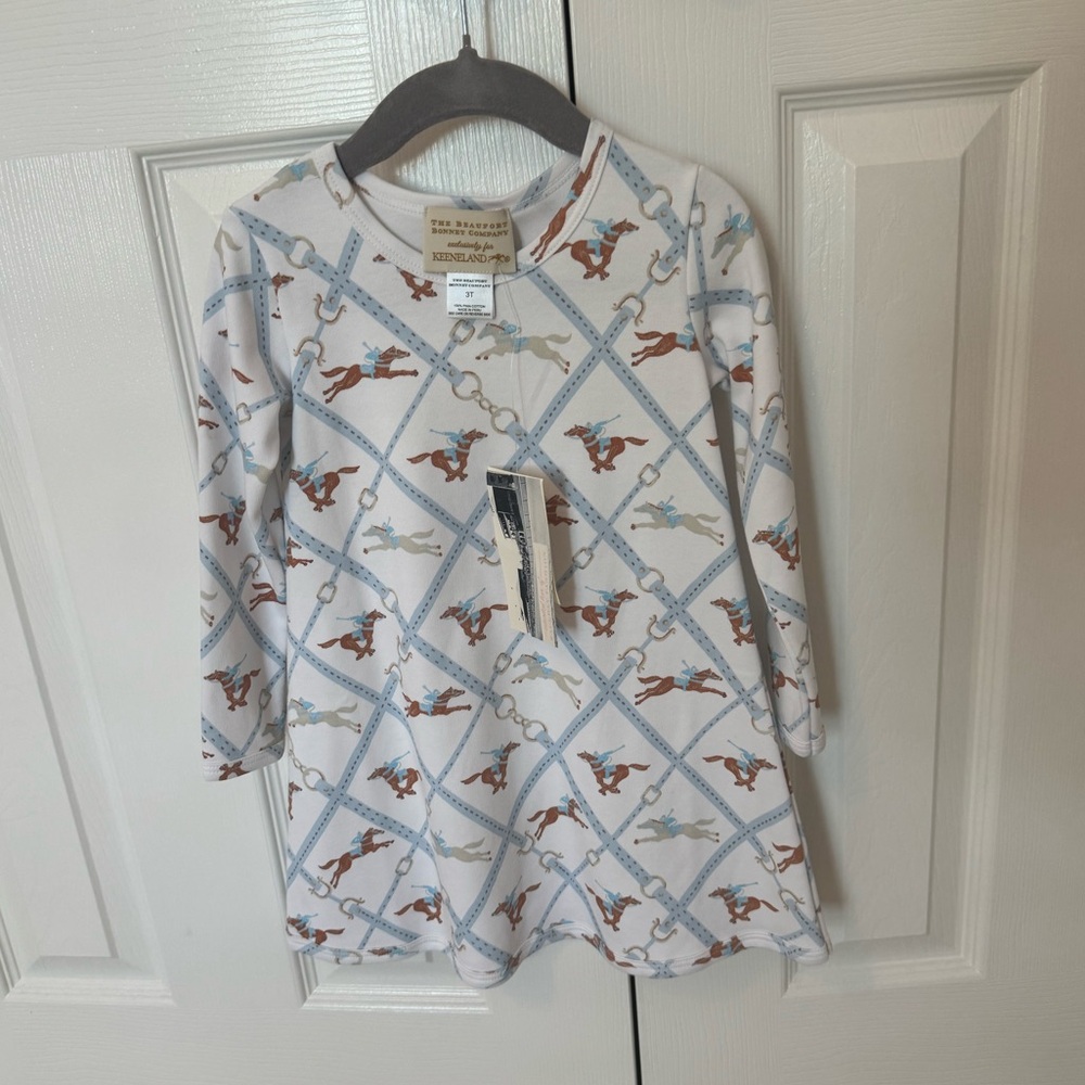 TBBC Long Sleeve Polly Play- Exclusive Keeneland